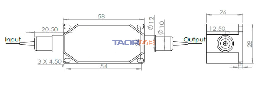 TaorLab fiber isolator